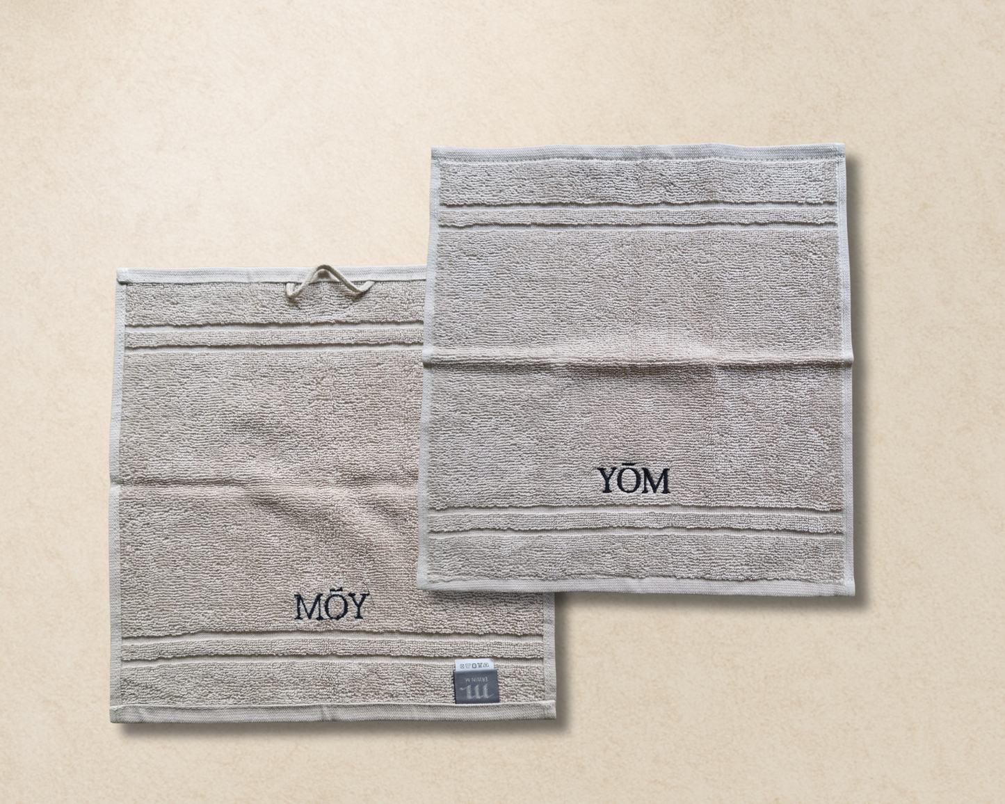 Essuie-mains YÔM — Simplicité, douceur et élégance naturelle