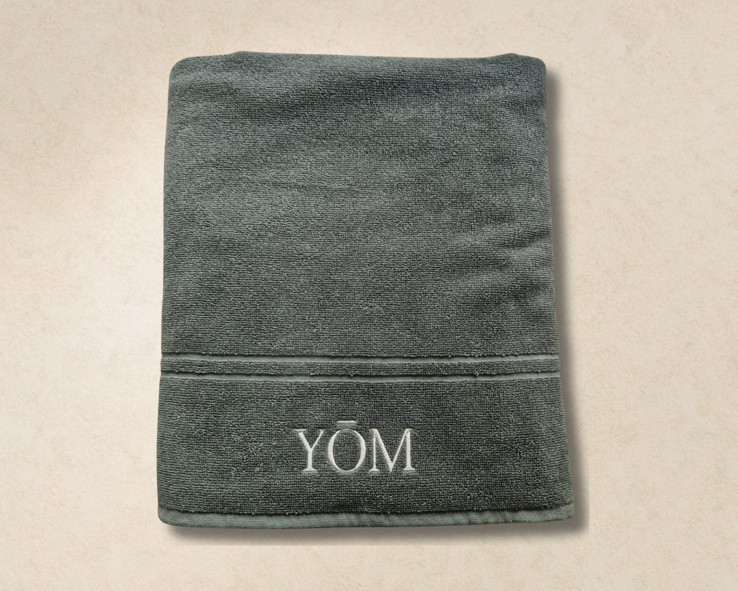 Drap de bain YÔM Beige — Élégance naturelle & confort sensorielle